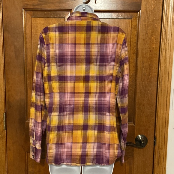 Patagonia Worn Wear Long-Sleeved Organic Cotton Midweight Fjord Flannel Medium - Picture 6 of 11